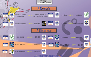 Matchs du Week-end