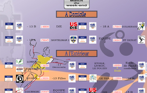 Matchs du Week-end