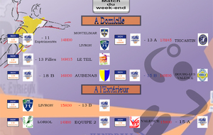 Matchs du Week-end