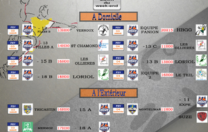 Matchs du Week-end