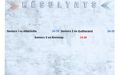 Les week-end se suivent et se ressemblent côté seniors